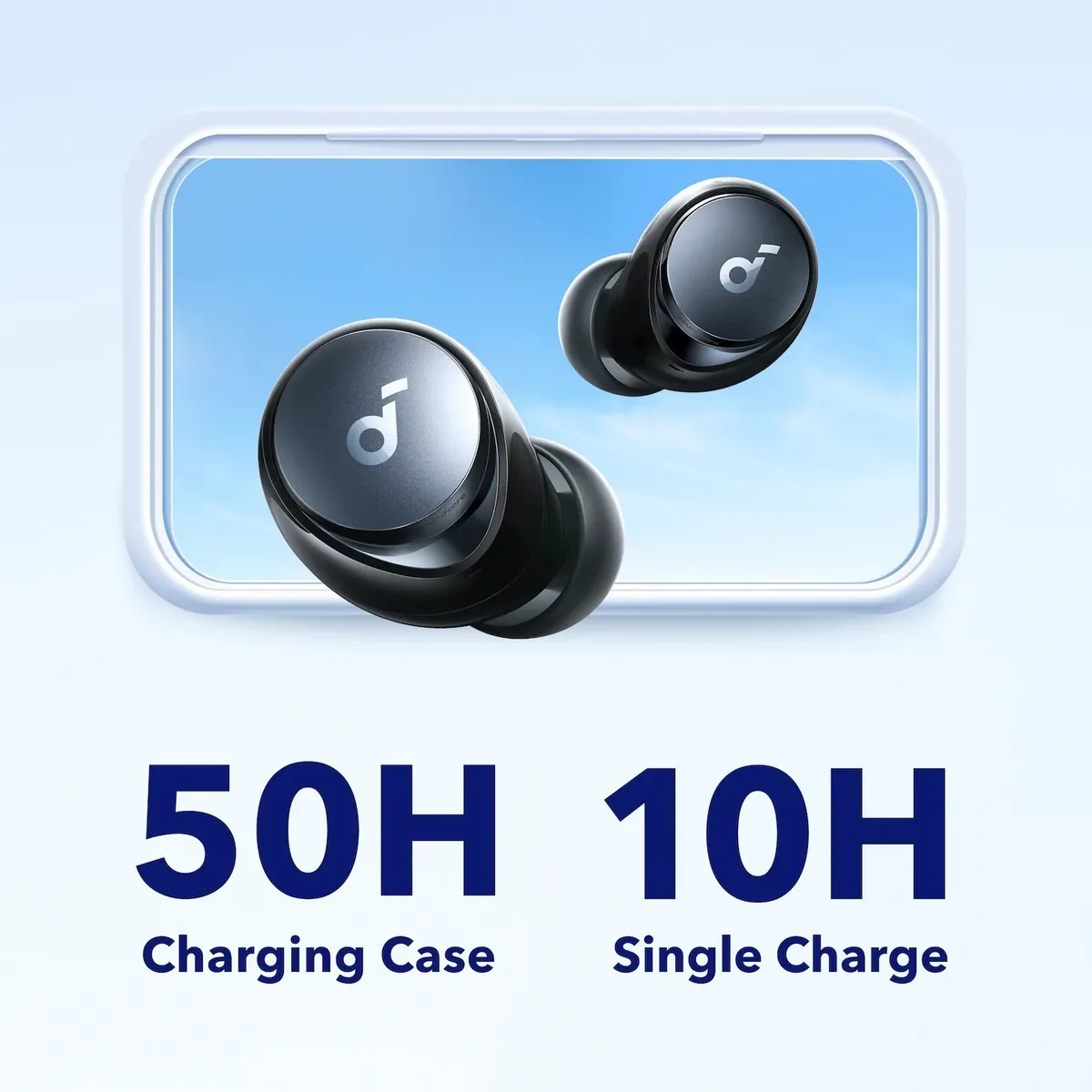 Bluetooth-гарнітура Anker SoundCore Space A40 Black (A3936G12) - мініатюра 11