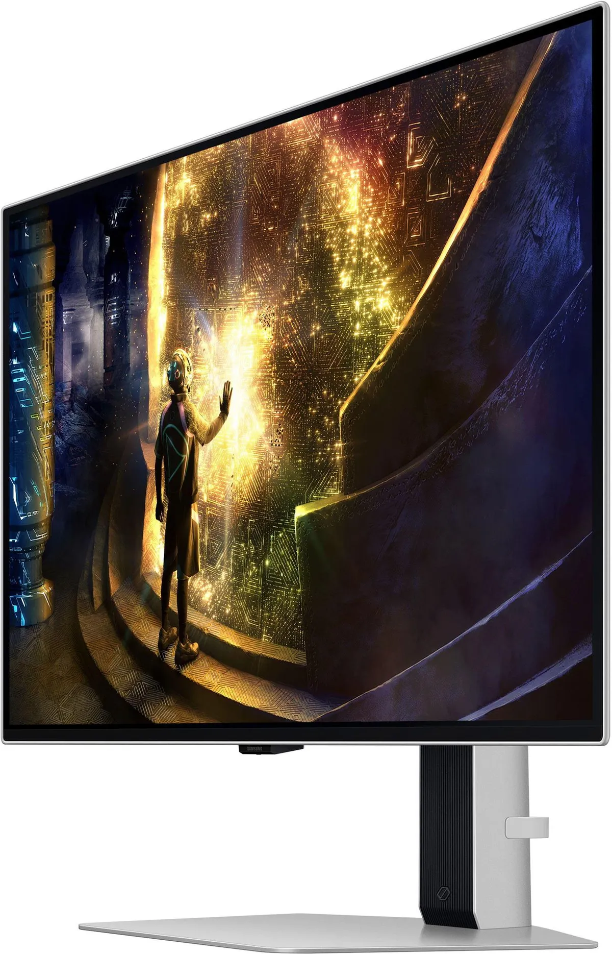 Монiтор Samsung 27" Odyssey G6 LS27DG612S (LS27DG612SIXCI) OLED Silver 240Hz - мініатюра 10