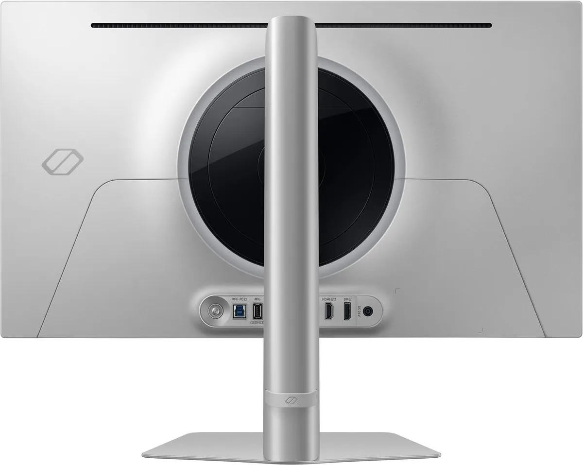 Монiтор Samsung 27" Odyssey G6 LS27DG612S (LS27DG612SIXCI) OLED Silver 240Hz - мініатюра 8