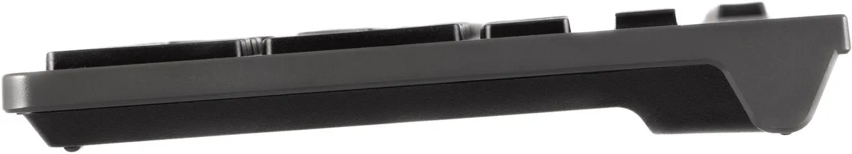 Клавіатура бездротова 2E KS280 WL/BT EN/UKR Grey/Black (2E-KS280WBGR_UA) - мініатюра 4
