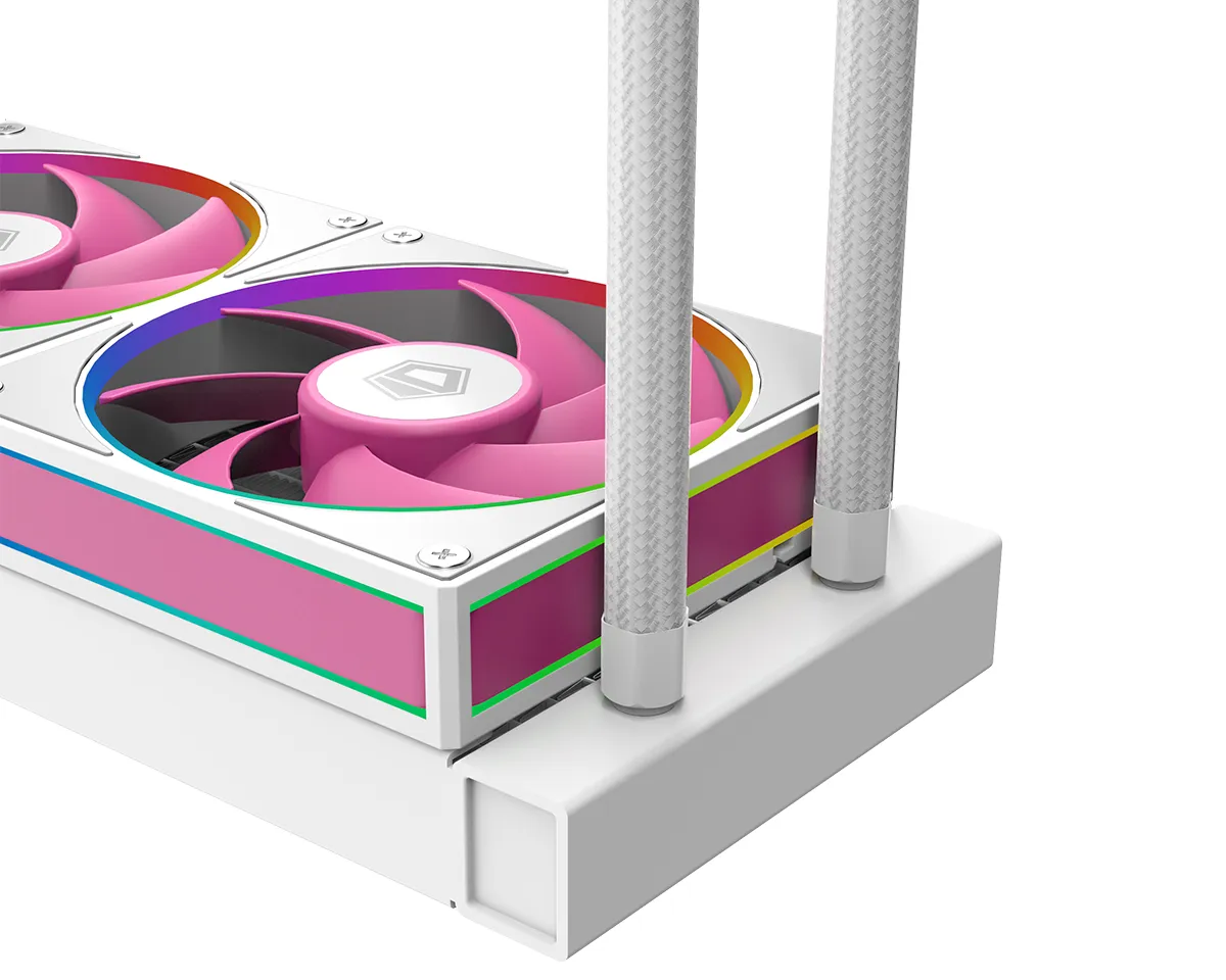 Система водяного охолодження ID-Cooling FX240 INF Pink - мініатюра 4