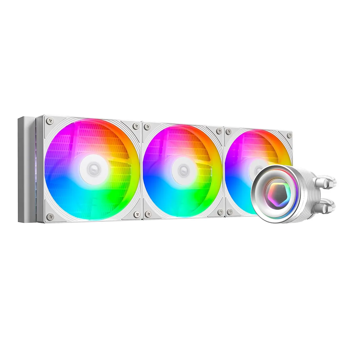 Система водяного охолодження ID-Cooling FX360 INF White - зображення 1