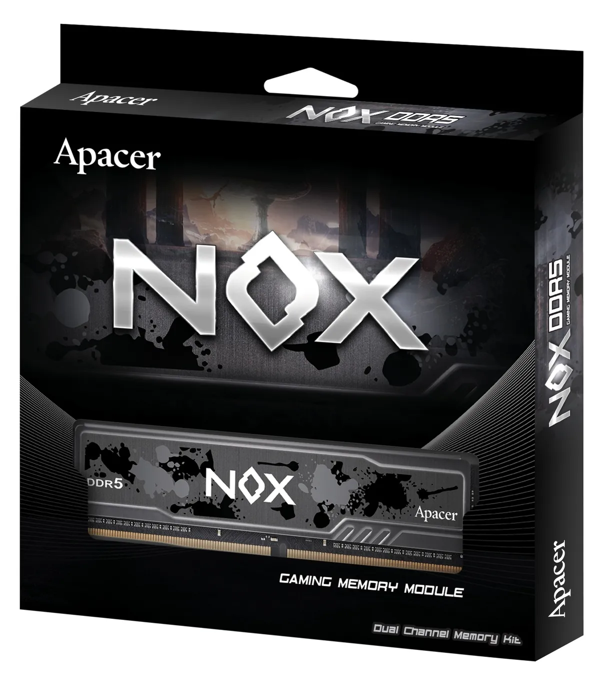 Модуль пам`ятi DDR5 2x16GB/5600 Apacer NOX (AH5U32G56C522MBAA-2) - мініатюра 4