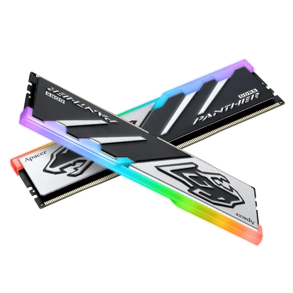 Модуль пам`ятi DDR5 2x16GB/6000 Apacer Panther RGB (AH5U32G60C6229BAA-2) - мініатюра 2