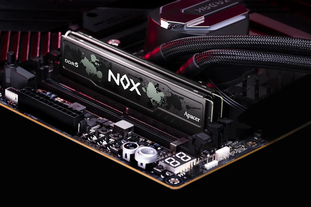 Модуль пам`ятi DDR5 2x16GB/6000 Apacer NOX (AH5U32G60C622MBAA-2) - мініатюра 8