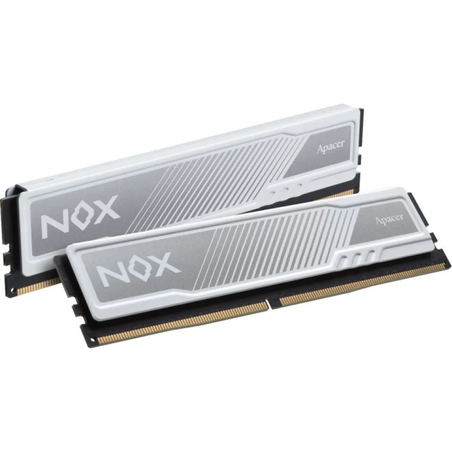 Модуль пам`ятi DDR5 2x16GB/6000 Apacer NOX White (AH5U32G60C622MWAA-2) - мініатюра 4