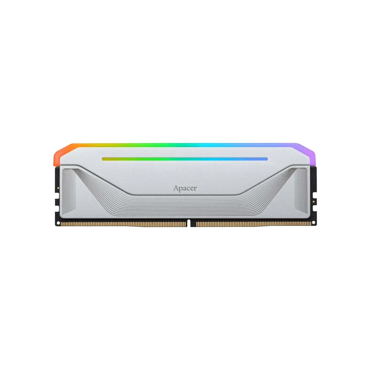 Модуль пам`ятi DDR5 2x16GB/6000 Apacer NOX RGB Silver (AH5U32G60C622NWAA-2) - мініатюра 2