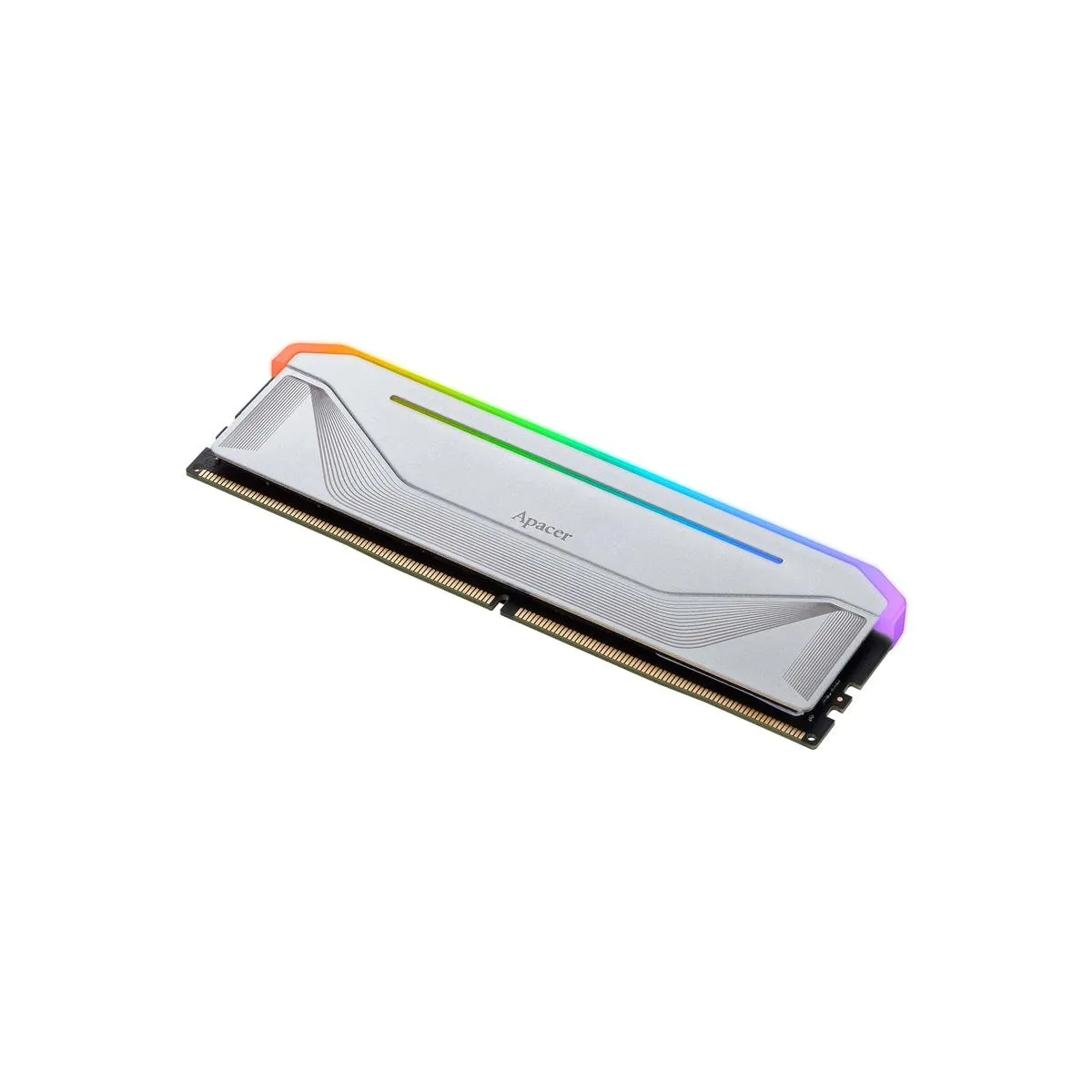 Модуль пам`ятi DDR5 2x16GB/6000 Apacer NOX RGB Silver (AH5U32G60C622NWAA-2) - мініатюра 3