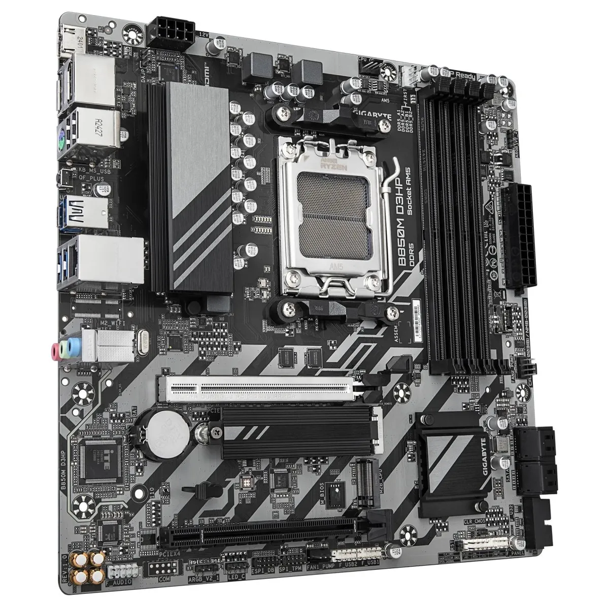 Материнська плата Gigabyte B850M D3HP Socket AM5 - мініатюра 2