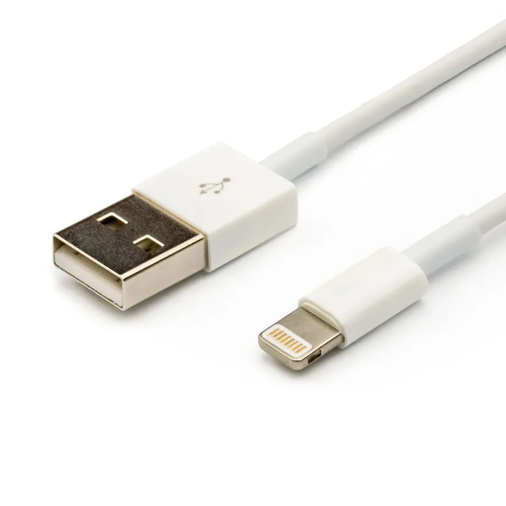 Кабель Atcom USB - Lightning (M/M), 1 м, White (15260) - зображення 1