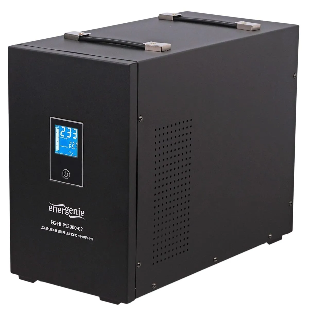 Джерело безперебійного живлення EnerGenie тривалої дії (інвертор), 3000VA (EG-HI-PS3000-02) - зображення 1