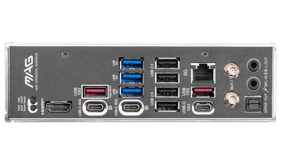 Материнська плата MSI MAG X870E Tomahawk WiFi Socket AM5 - мініатюра 5