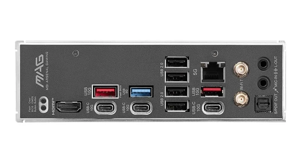 Материнська плата MSI MAG B850 Tomahawk Max WiFi Socket AM5 - мініатюра 5