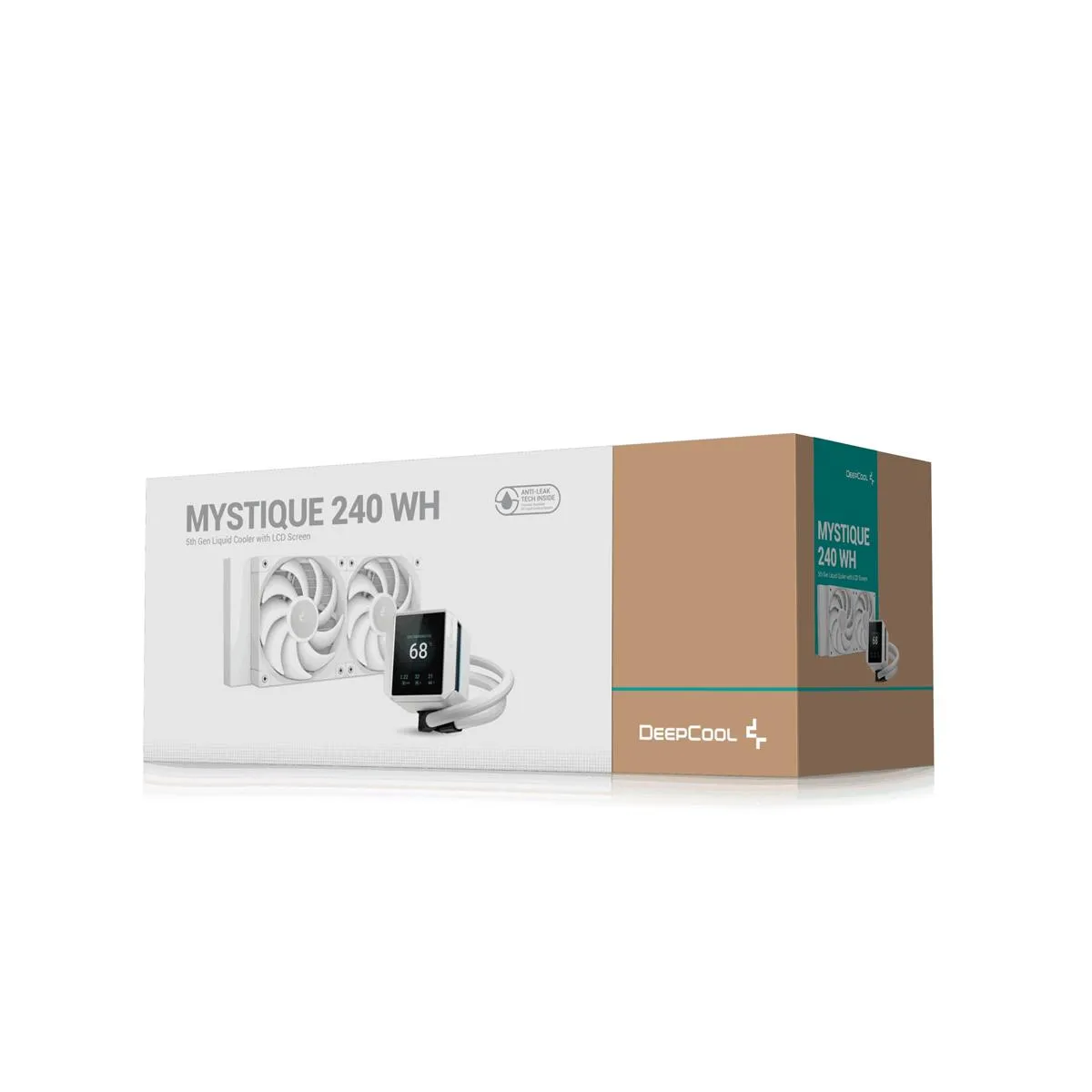 Система водяного охолодження DeepCool Mystique 240 White (R-LX240-WHDSNMP-G-1) - мініатюра 6