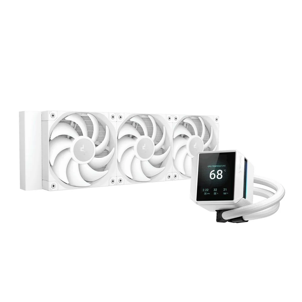 Система водяного охолодження DeepCool Mystique 360 White (R-LX360-WHDSNMP-G-1) - зображення 1