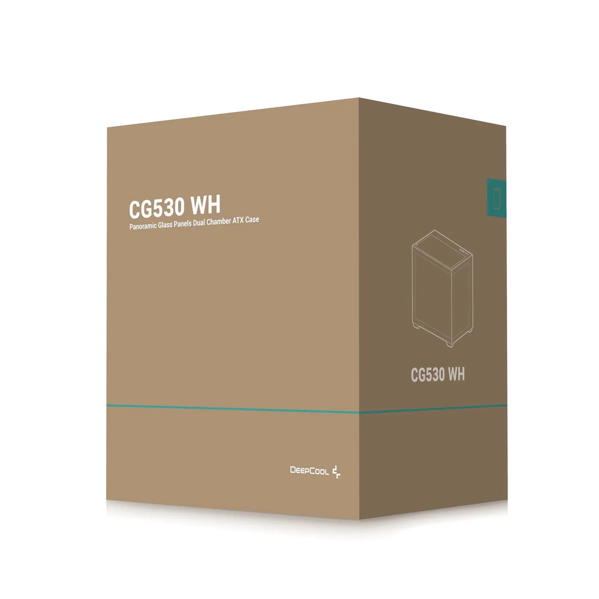 Корпус DeepCool CG530 White (R-CG530-WHNDA0-G-1) без БЖ - мініатюра 14