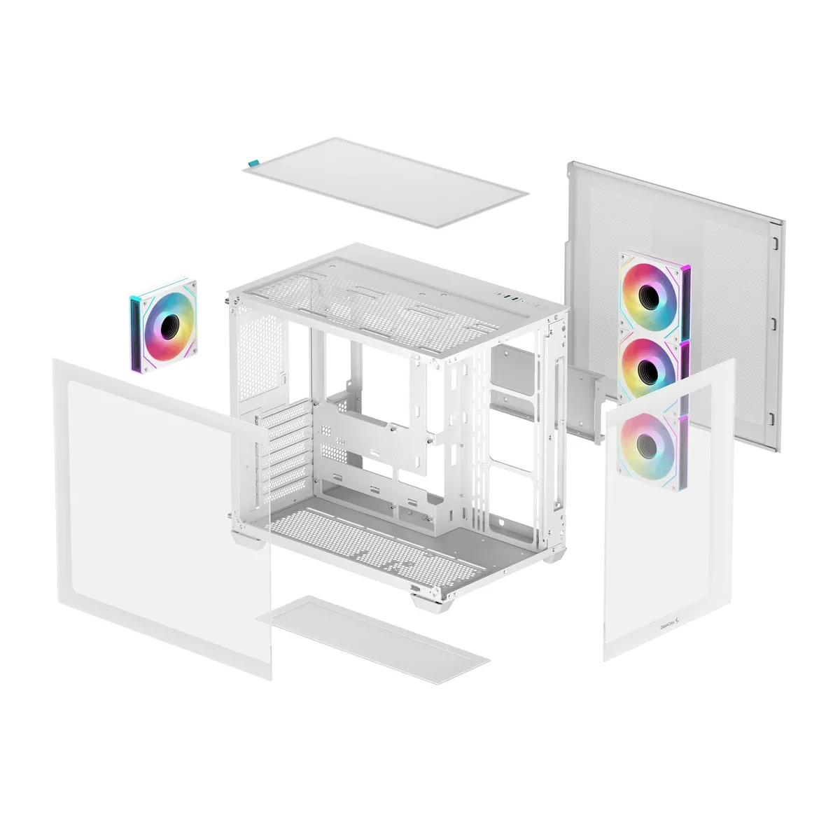 Корпус DeepCool CG530 4F White (R-CG530-WHADA4-G-1) без БЖ - мініатюра 12
