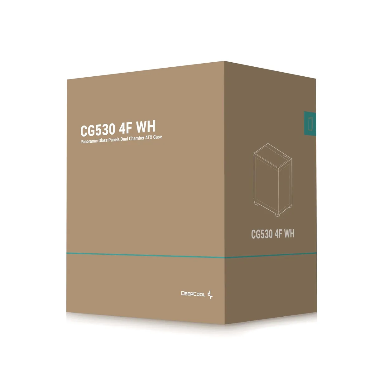 Корпус DeepCool CG530 4F White (R-CG530-WHADA4-G-1) без БЖ - мініатюра 13