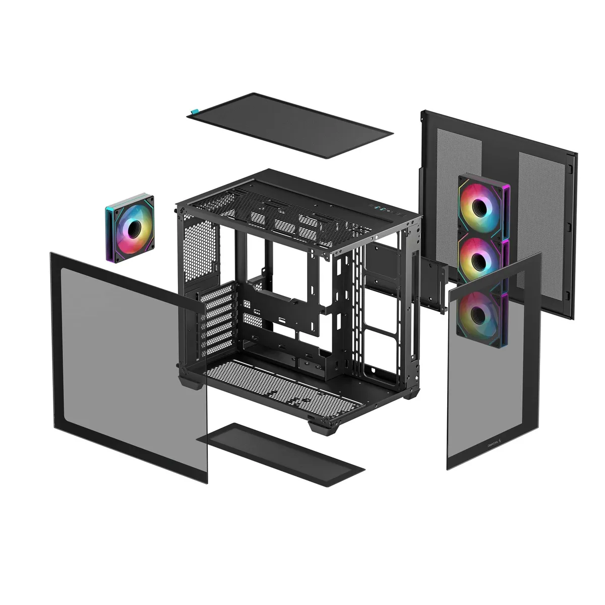 Корпус DeepCool CG530 4F Black (R-CG530-BKADA4-G-1) без БЖ - мініатюра 12
