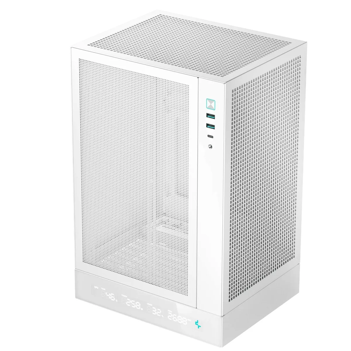 Корпус DeepCool CH170 Digital White (R-CH170-WHNPI0D-G-1) без БЖ - мініатюра 14