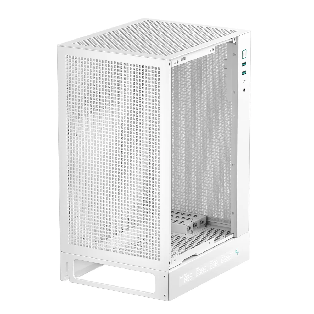 Корпус DeepCool CH170 Digital White (R-CH170-WHNPI0D-G-1) без БЖ - мініатюра 7