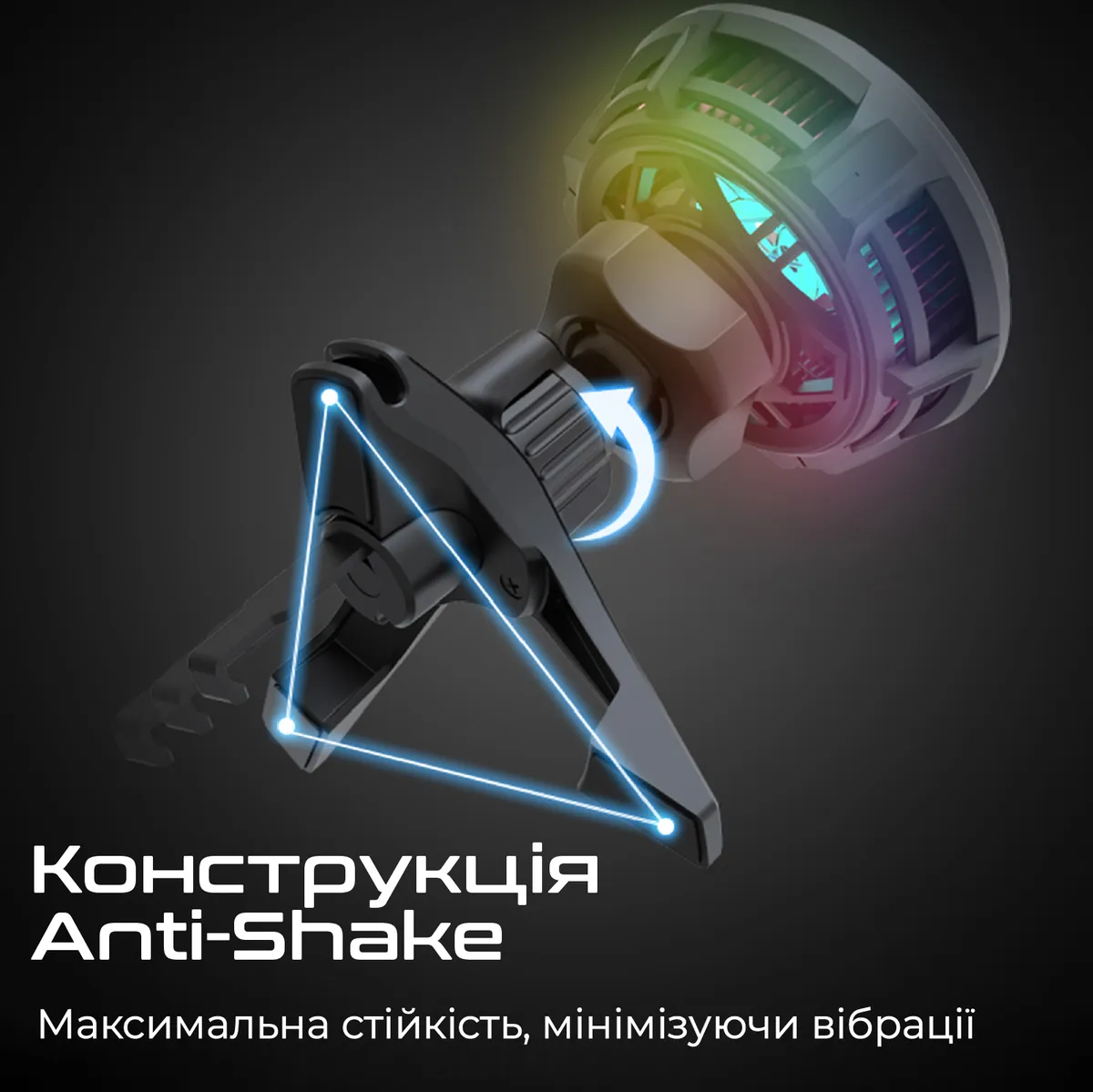 Бездротовий зарядний пристрій Promate MagChill-Ga MagSafe Black - мініатюра 5