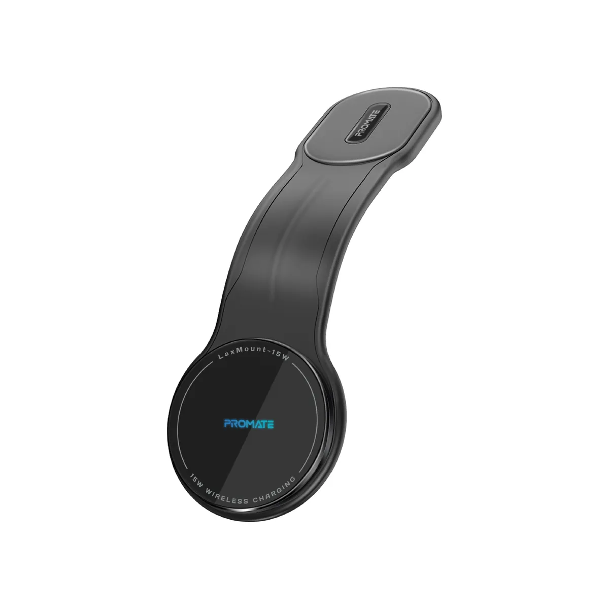 Бездротовий зарядний пристрій Promate Laxmount-15W MagSafe Black - зображення 1