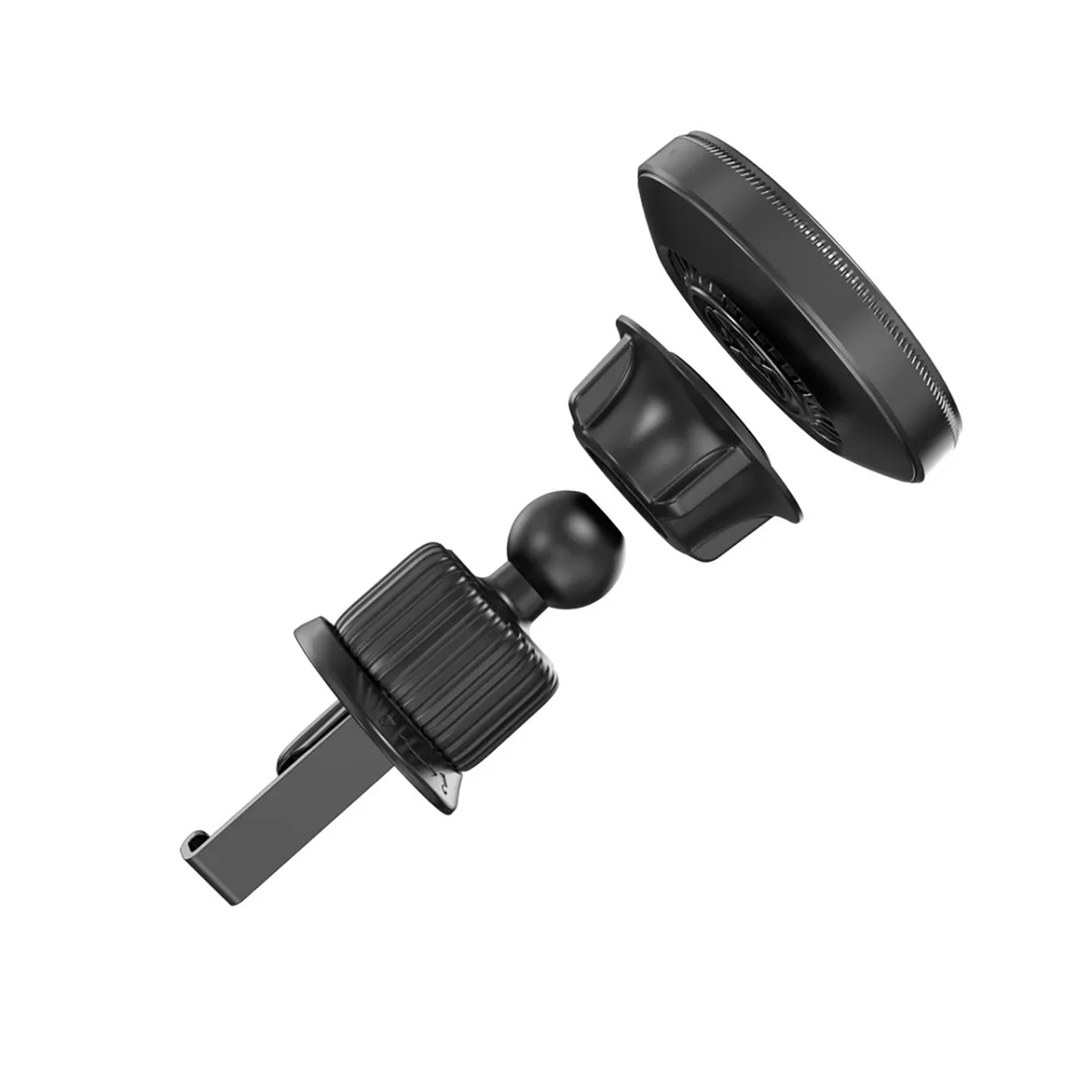 Бездротовий зарядний пристрій XO CX025 Magnetic MagSafe Black - мініатюра 4