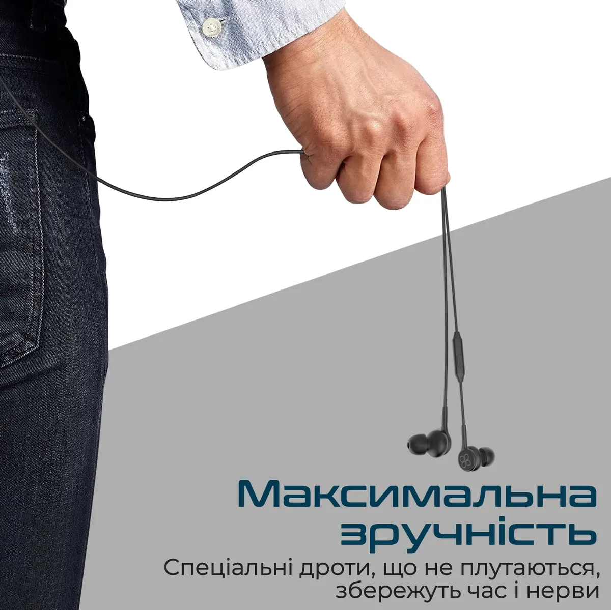 Гарнітура Promate Duet Black - мініатюра 6