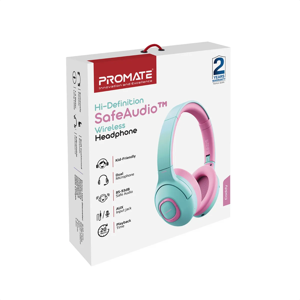 Bluetooth-гарнітура Promate Coddy Bubblegum - мініатюра 7