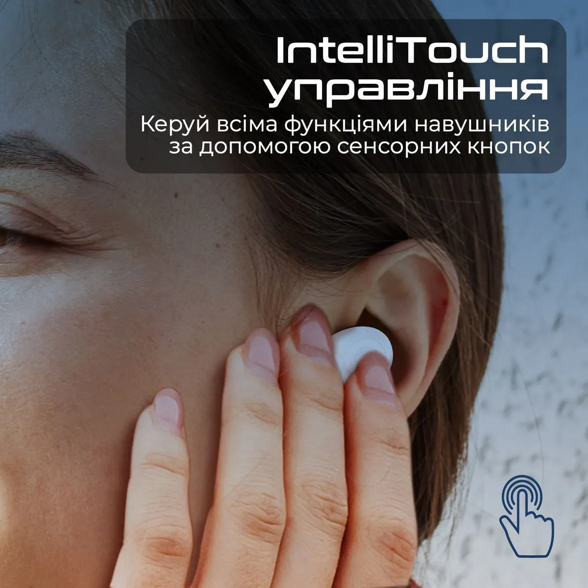 Bluetooth-гарнітура Promate ProPods White - мініатюра 7