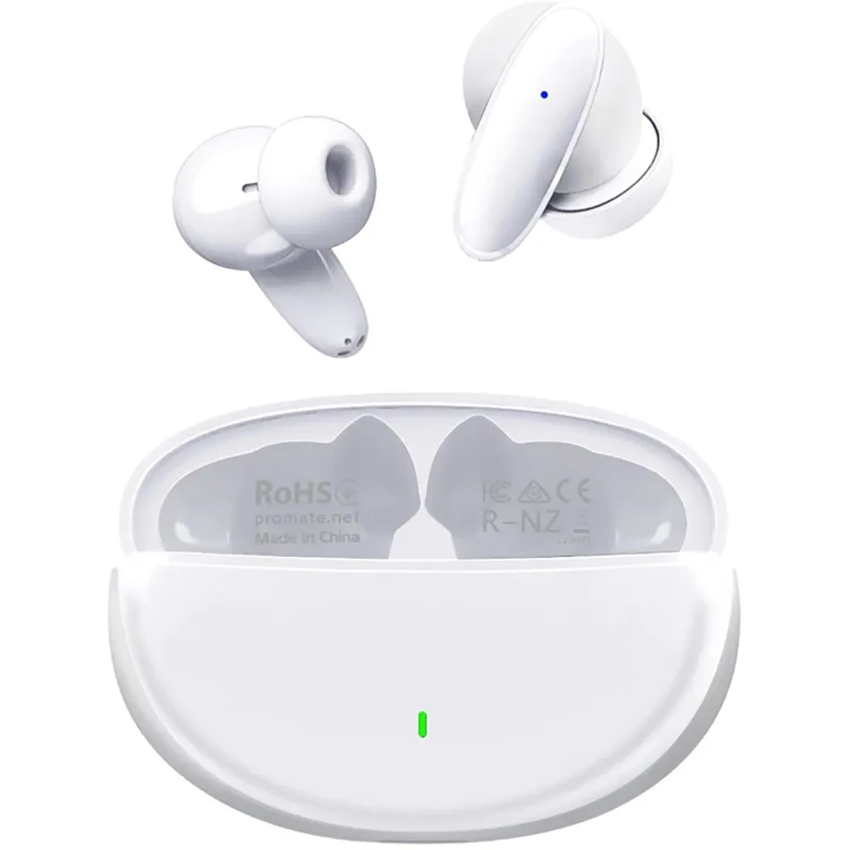 Bluetooth-гарнітура Promate Lush White - зображення 1
