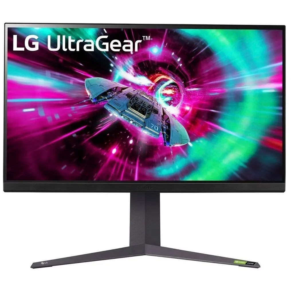 Монітор LG 31.5" 32GR93U-B IPS Black 144Hz - зображення 1