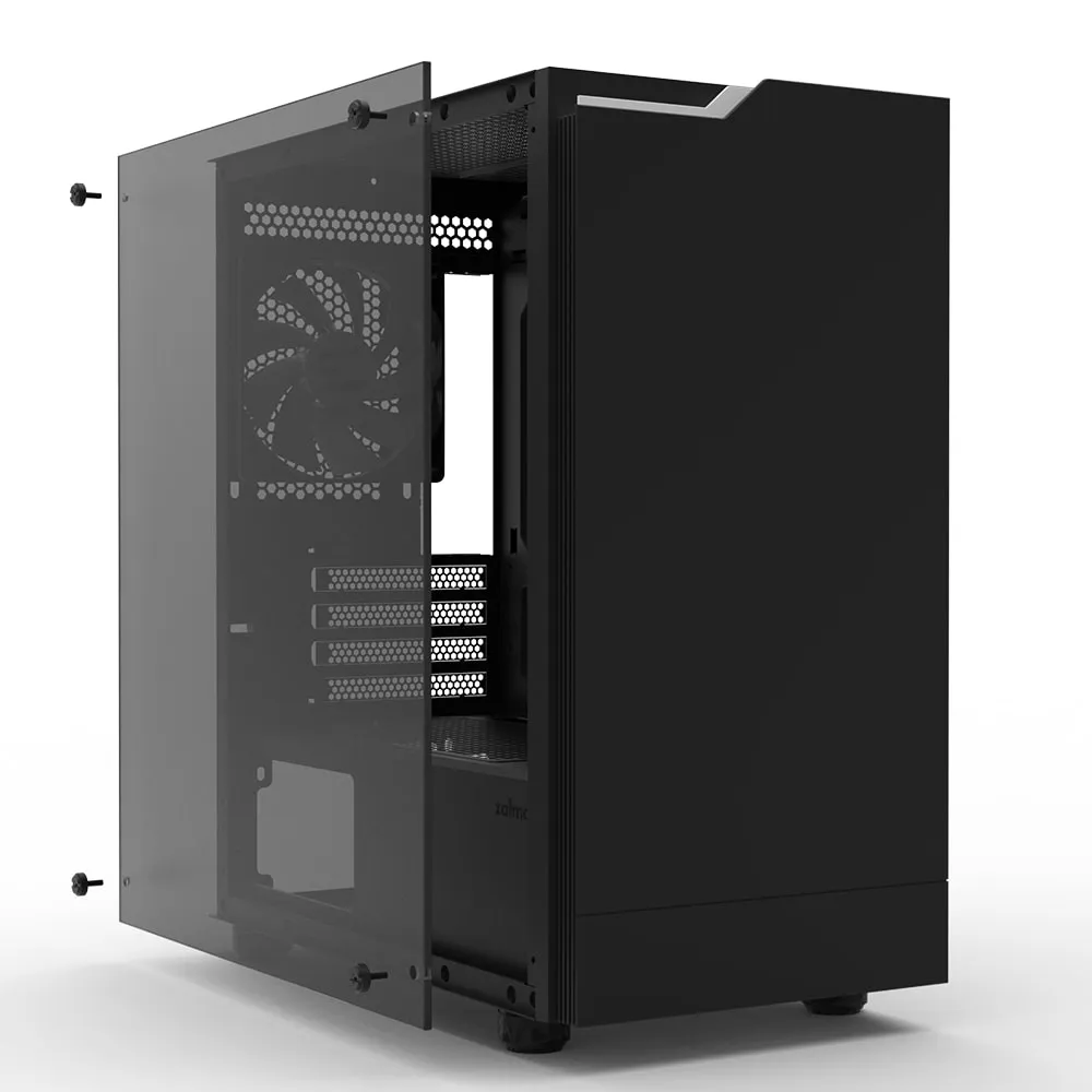 Корпус Zalman T4 Plus Black без БЖ - мініатюра 12