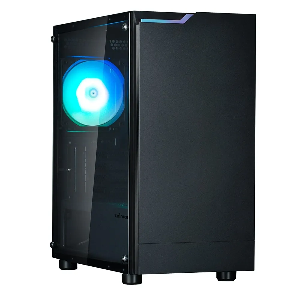 Корпус Zalman T4 Plus Black без БЖ - мініатюра 2
