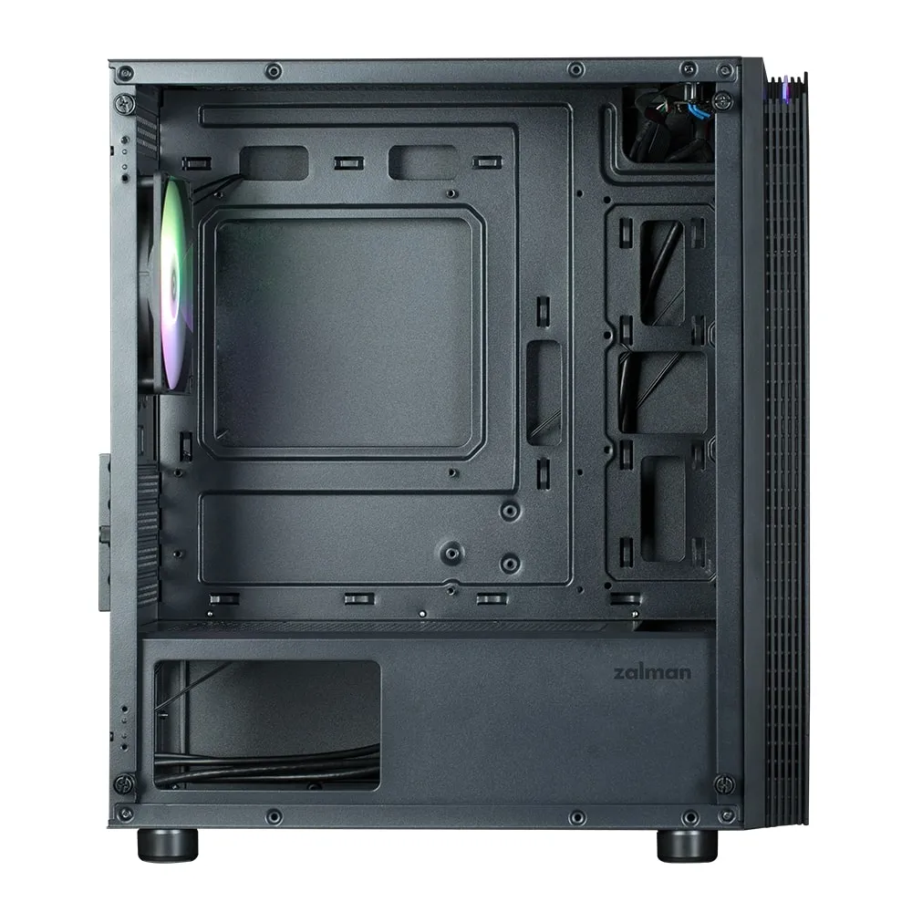 Корпус Zalman T4 Plus Black без БЖ - мініатюра 5