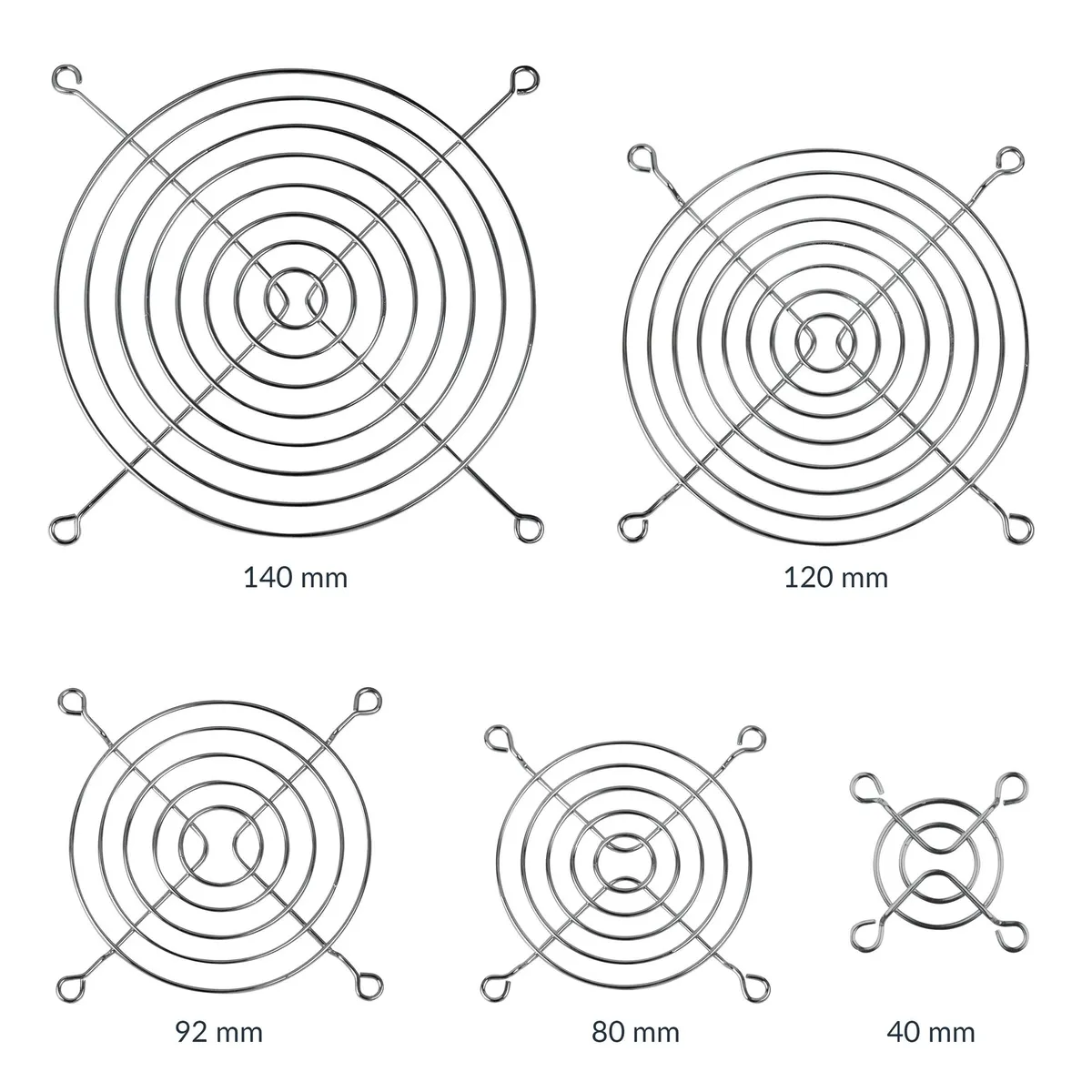Решітка для вентилятора Arctic Fan Grill 120 мм Silver (ACFAN00087A) - мініатюра 2