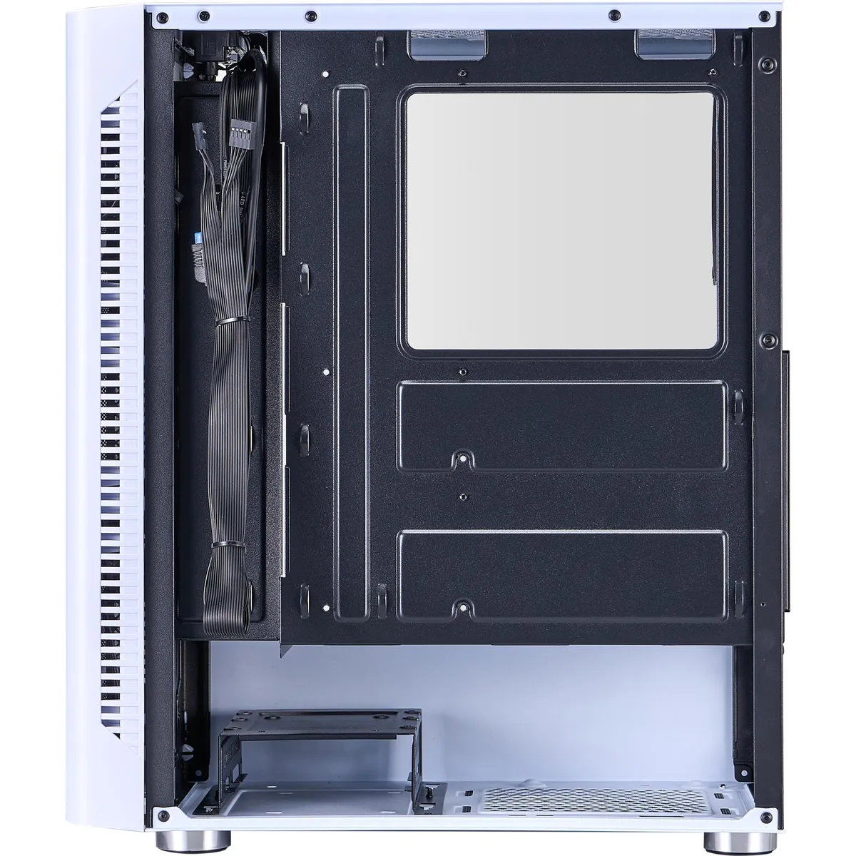 Корпус 1stPlayer D4-WH-4F1-W White без БЖ - мініатюра 11
