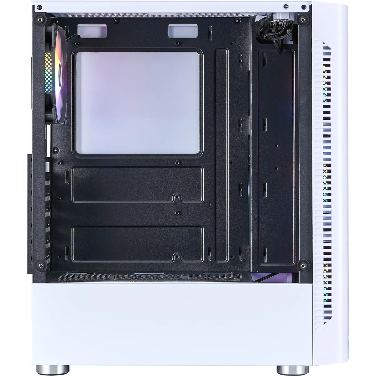 Корпус 1stPlayer D4-WH-4F1-W White без БЖ - мініатюра 12