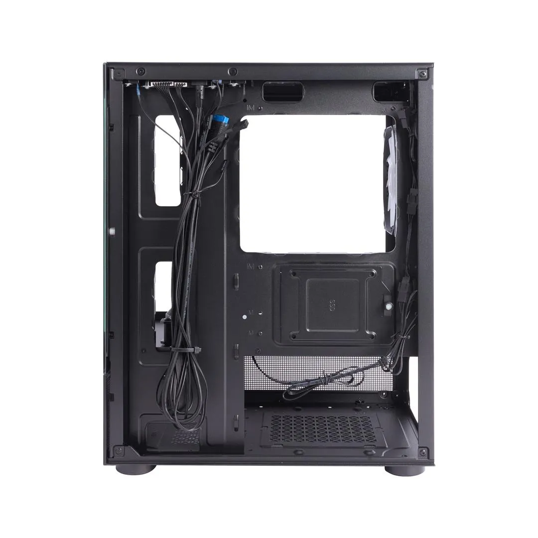Корпус 1stPlayer Mi2-A-BK-2F7R-1F7 Black без БЖ - мініатюра 6