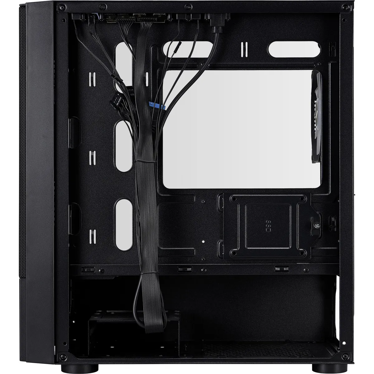 Корпус 1stPlayer X4-M-BK-2F1P-1F1 Black без БЖ - мініатюра 13
