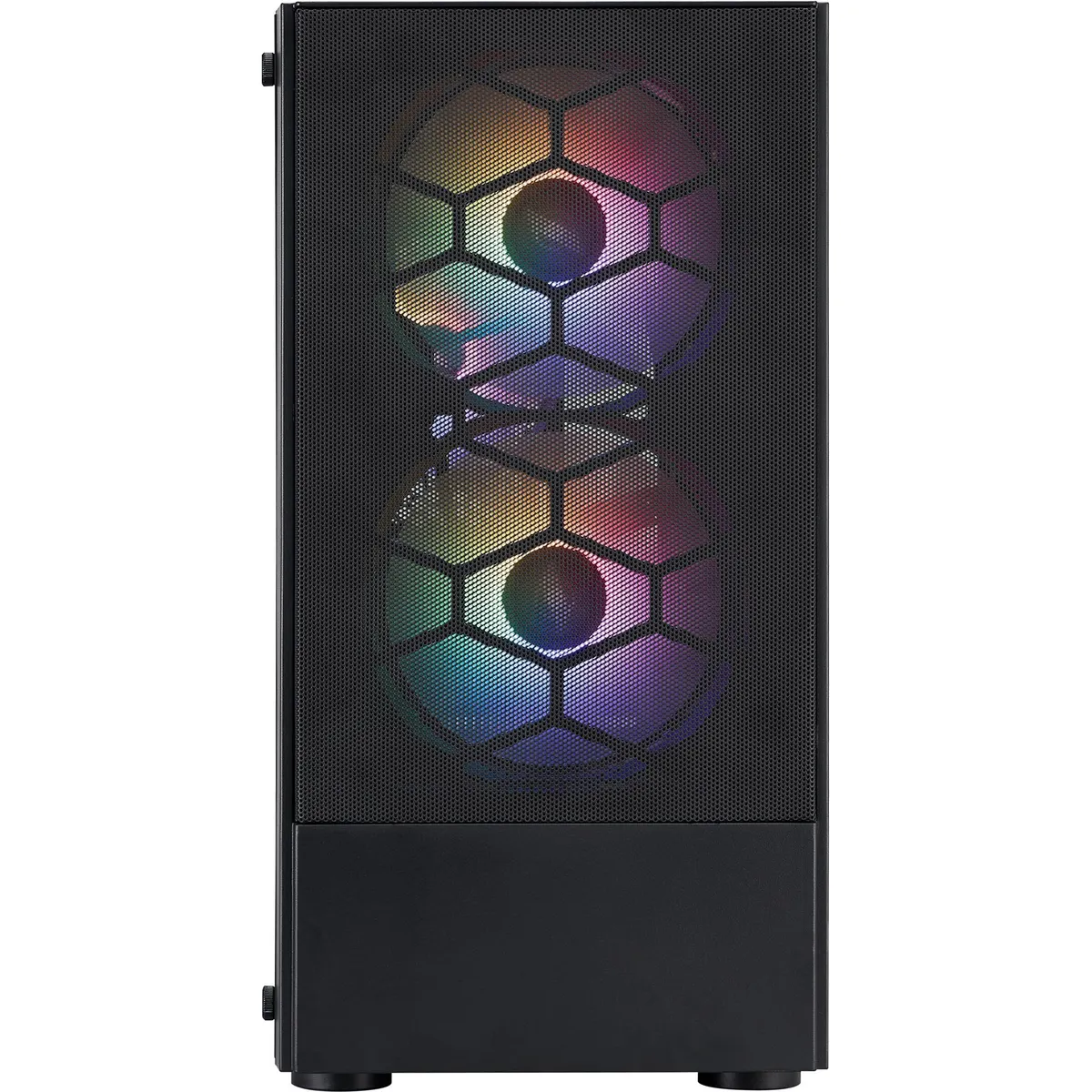Корпус 1stPlayer X4-M-BK-2F1P-1F1 Black без БЖ - мініатюра 15