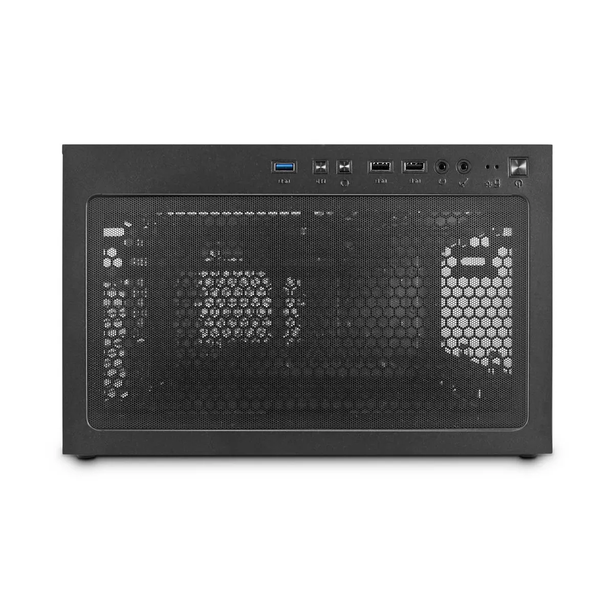 Корпус 1stPlayer X4-M-BK-2F1P-1F1 Black без БЖ - мініатюра 7