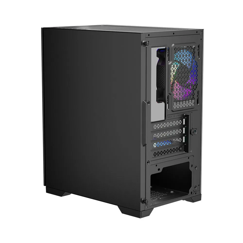 Корпус 1stPlayer X2-M-BK-4F1 Black без БЖ - мініатюра 7