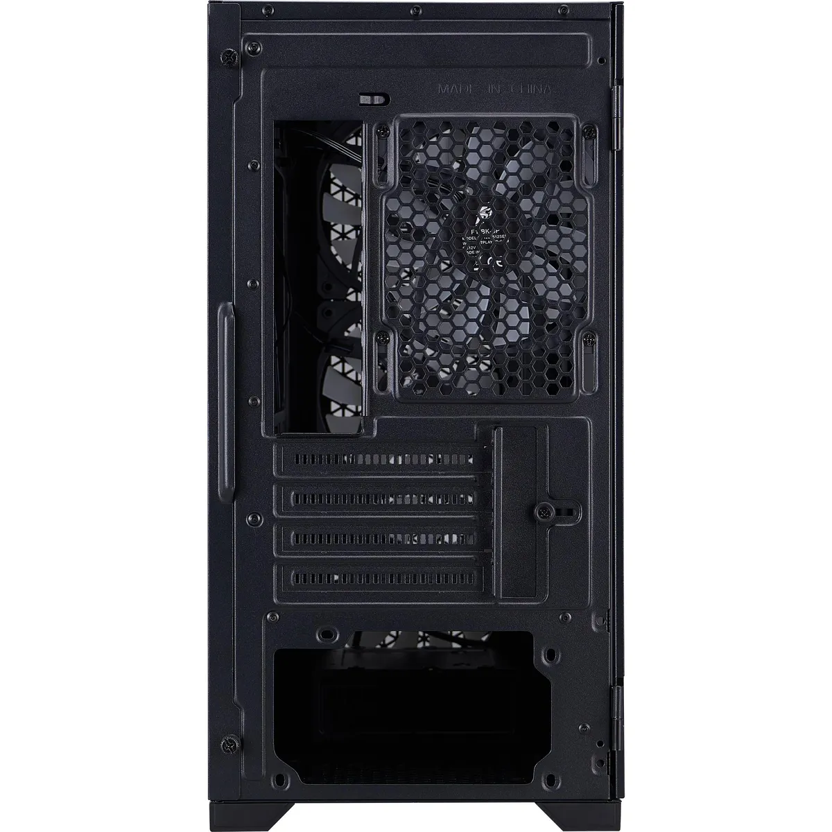 Корпус 1stPlayer T3-BK-4F1 Black без БЖ - мініатюра 10