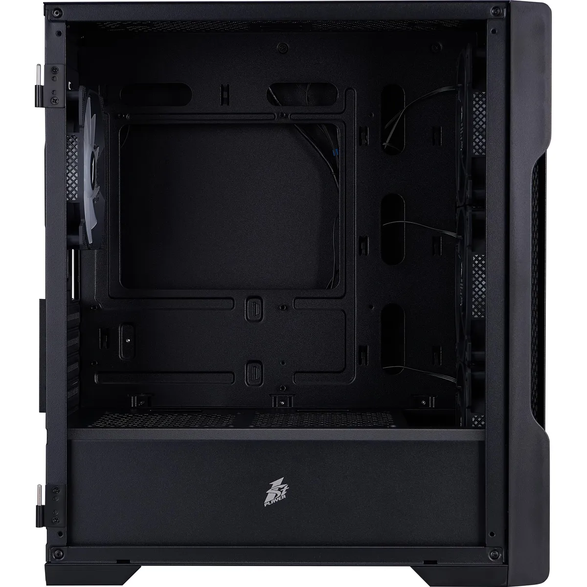 Корпус 1stPlayer T3-BK-4F1 Black без БЖ - мініатюра 17