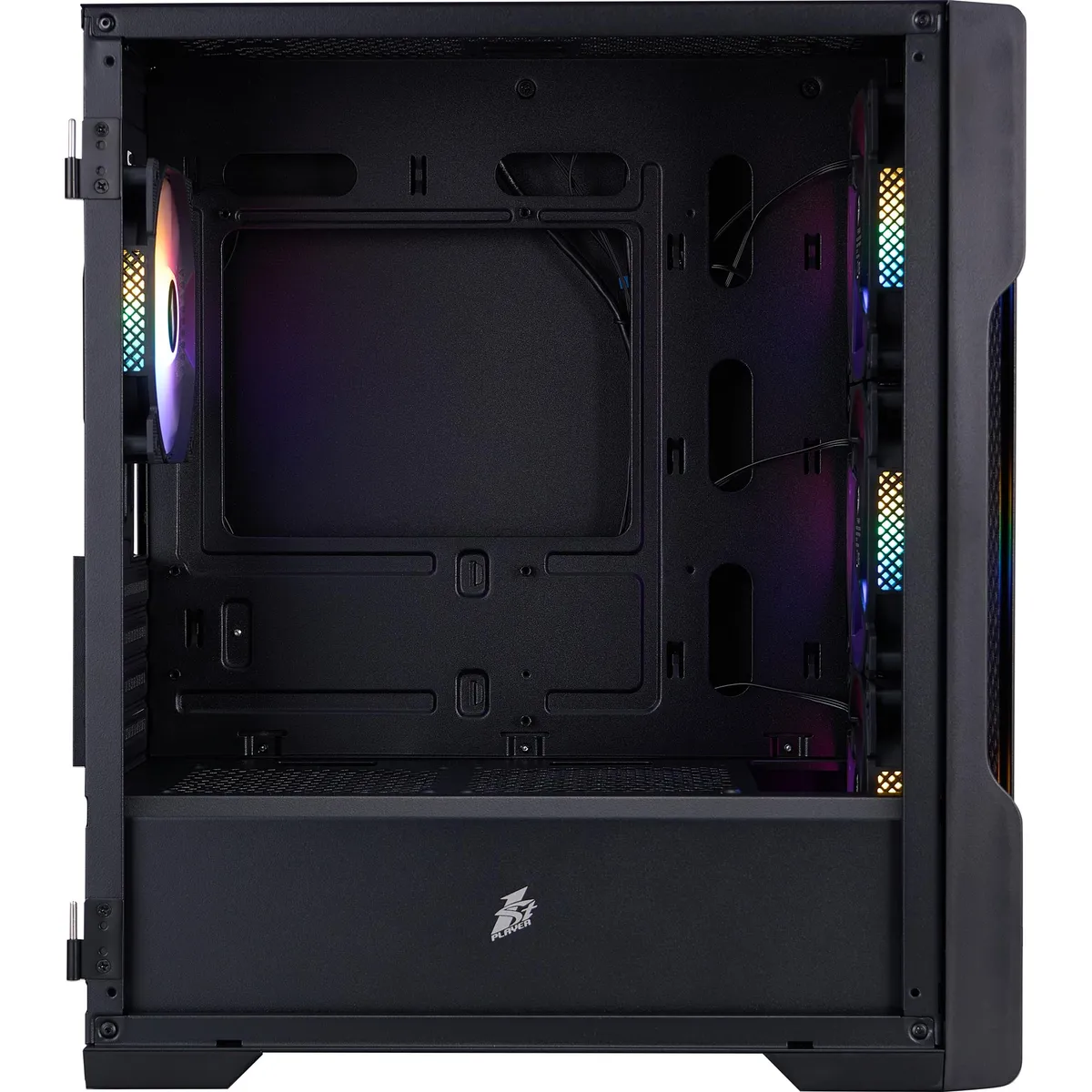 Корпус 1stPlayer T3-BK-4F1 Black без БЖ - мініатюра 18