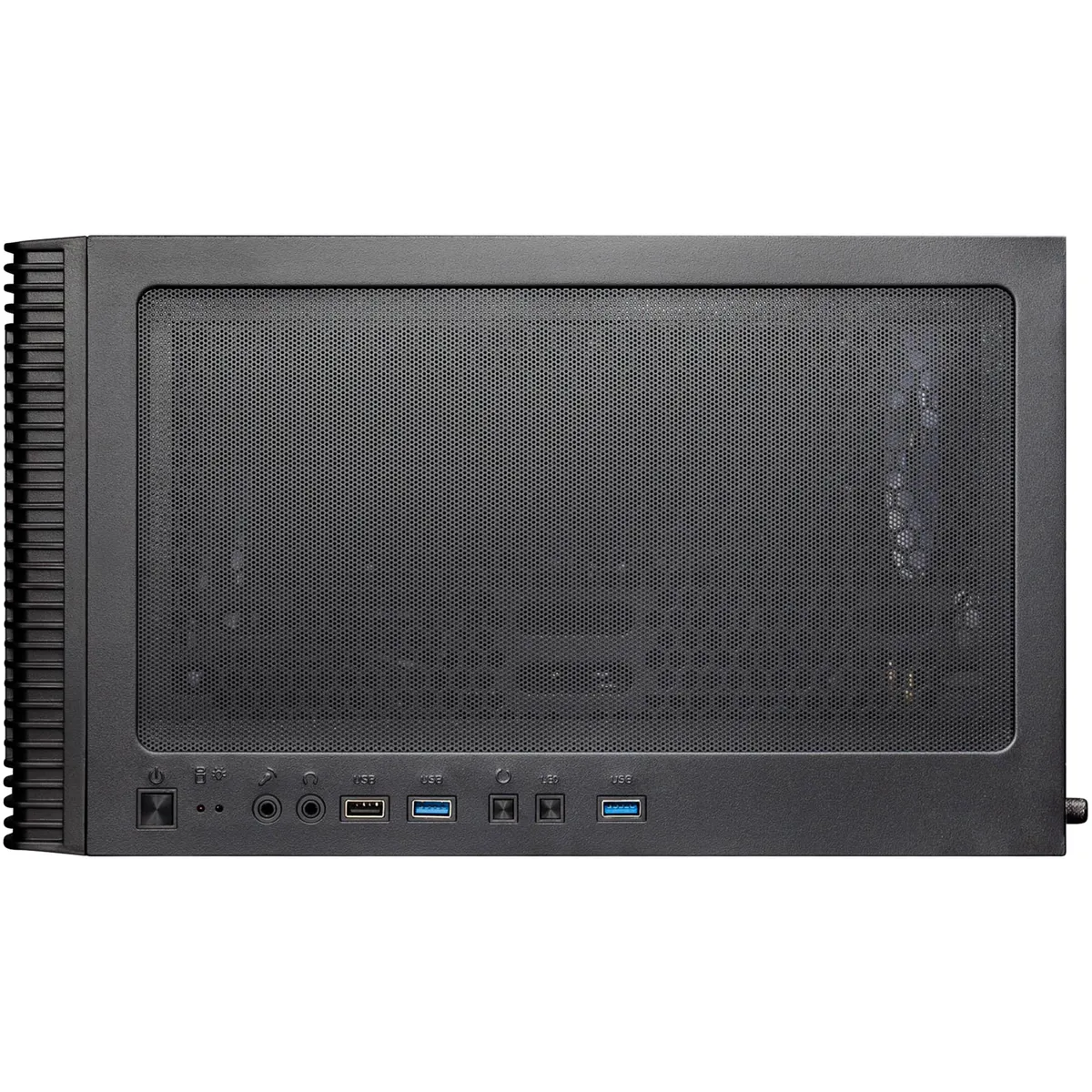 Корпус 1stPlayer T3-BK-4F1 Black без БЖ - мініатюра 9