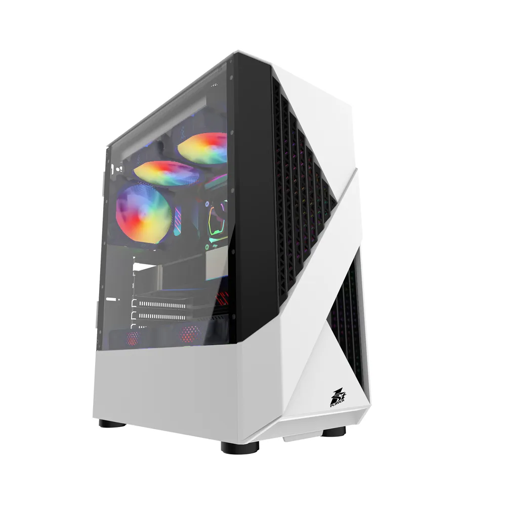 Корпус 1stPlayer F3-A-WH-4F1 White без БЖ - мініатюра 15