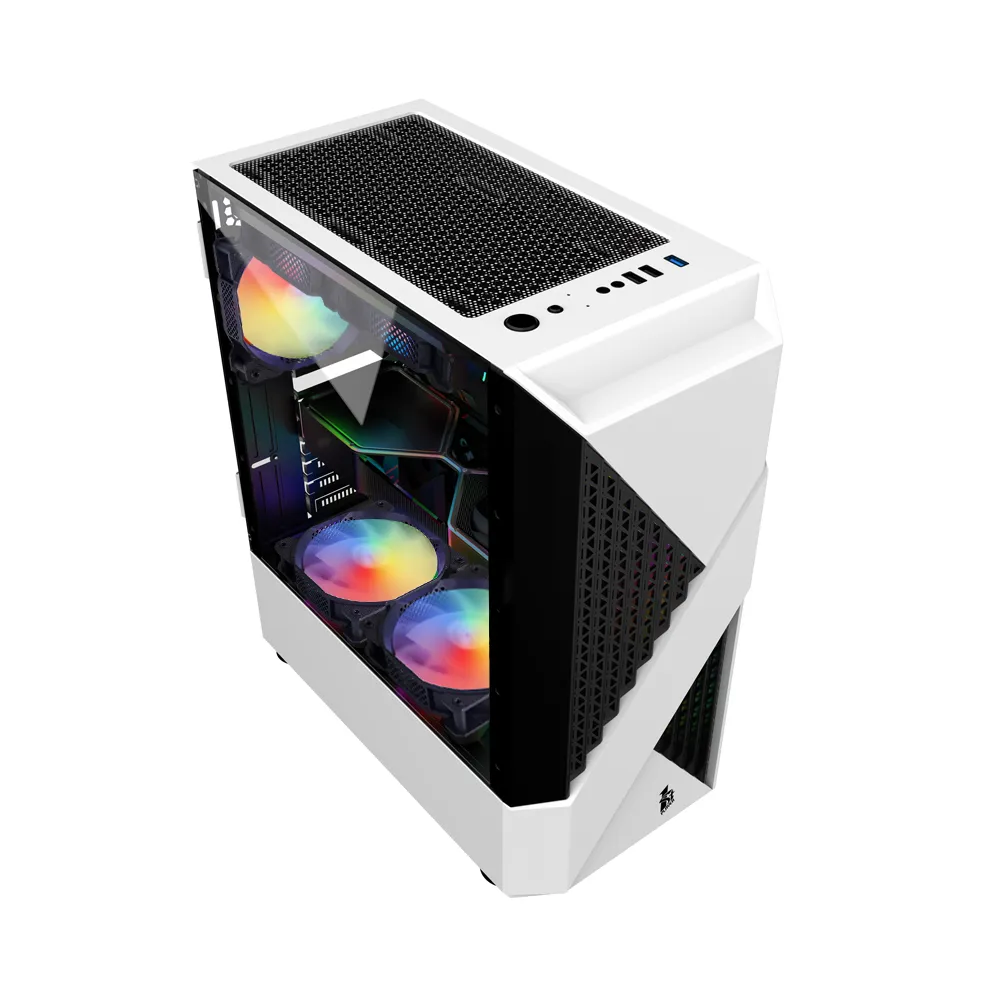 Корпус 1stPlayer F3-A-WH-4F1 White без БЖ - мініатюра 16